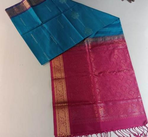 SOFT SILK SAREE WITH BLOUSE